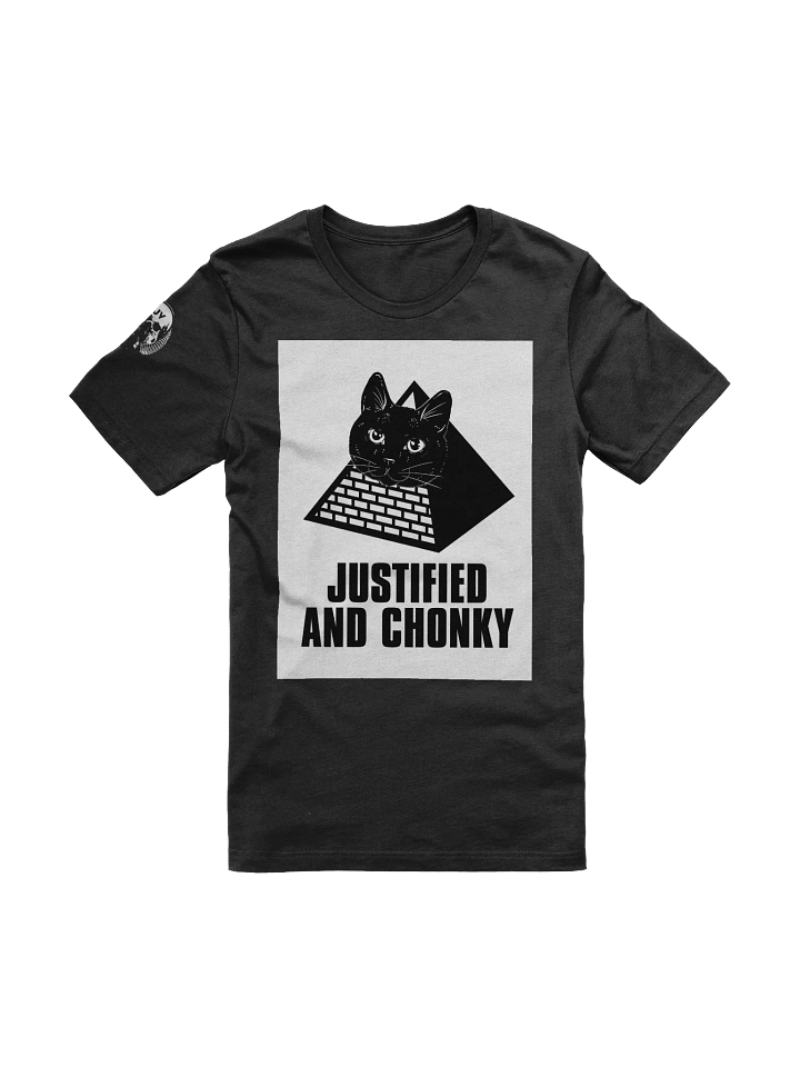 DJ STRIGOI IS JUSTIFIED & CHONKY SOFT TEE product image (1)
