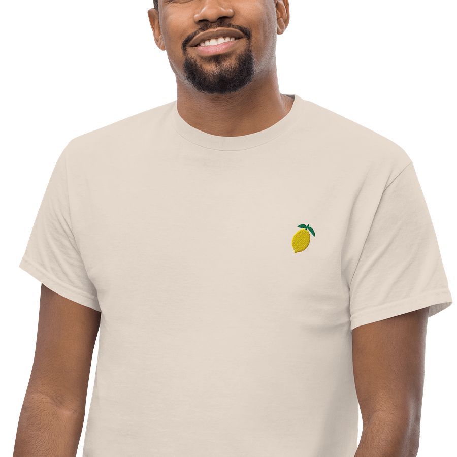 Embroidered Yellow Lemon T-Shirt product image (6)