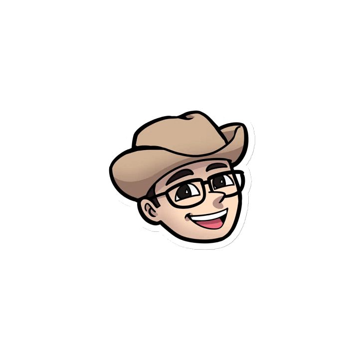 TBone Hat Sticker product image (1)