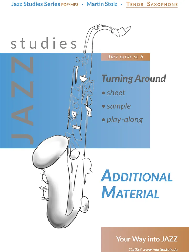 Turning Around - Tenor Saxophone (Exercise 5 Jazz Studies) product image (1)