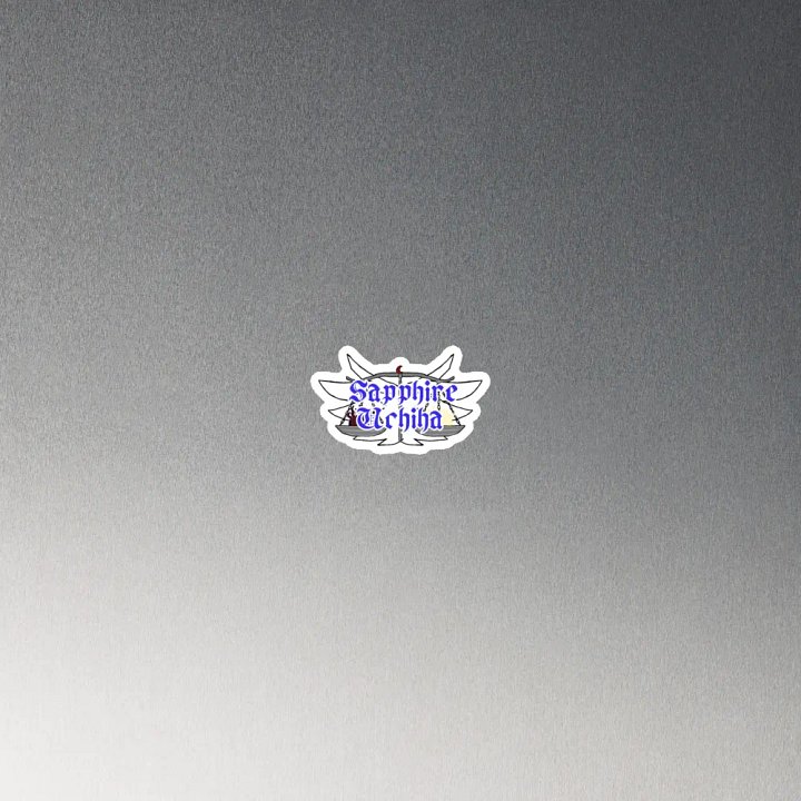 Sapphire Uchiha Logo Magnets product image (1)