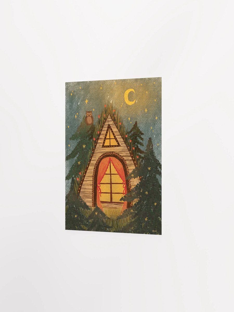 moonlight cabin in the woods product image (2)