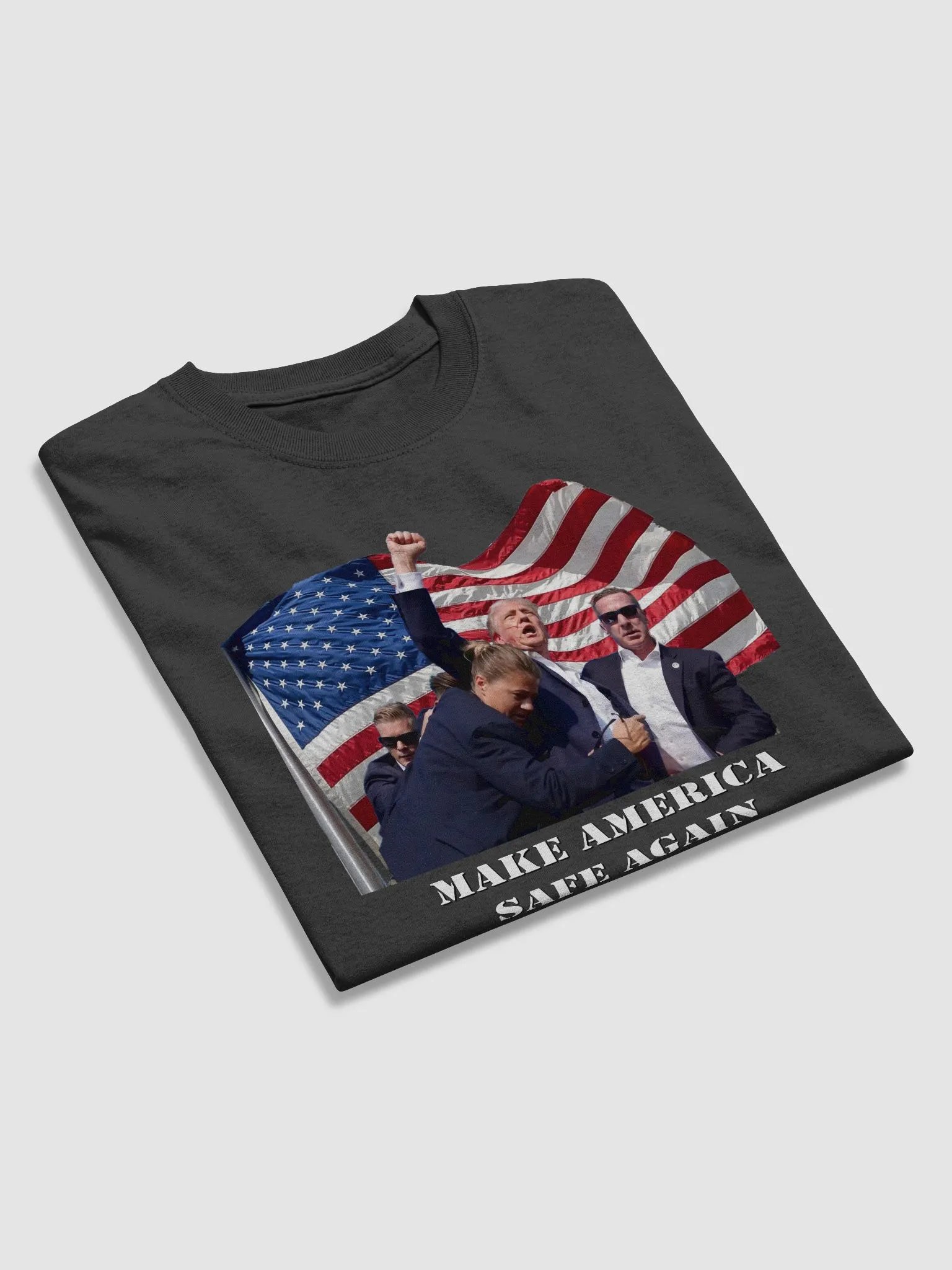 Trump 2024 Make America Safe Again Unisex T-Shirt product image (29)