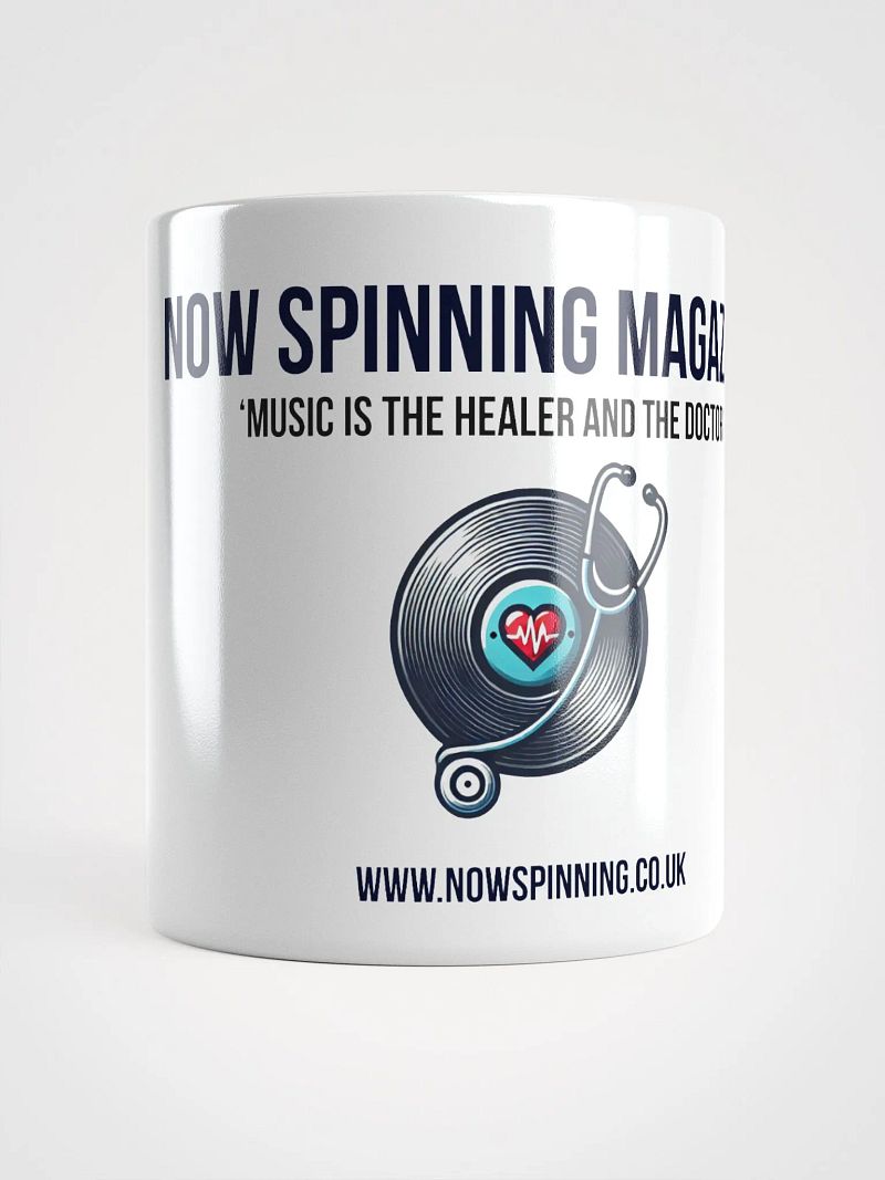Music is The Healer and The Doctor Mug (white interior)