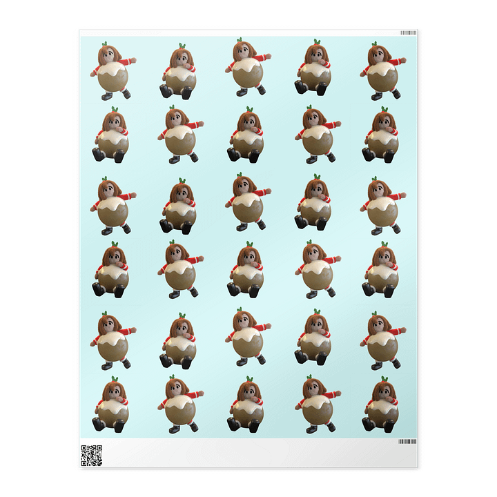 Christmas Pudding (Me!) Wrapping Paper product image (2)