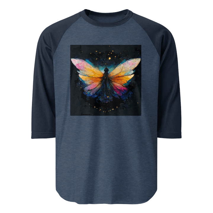 Celestial Butterfly Raglan Tee product image (1)
