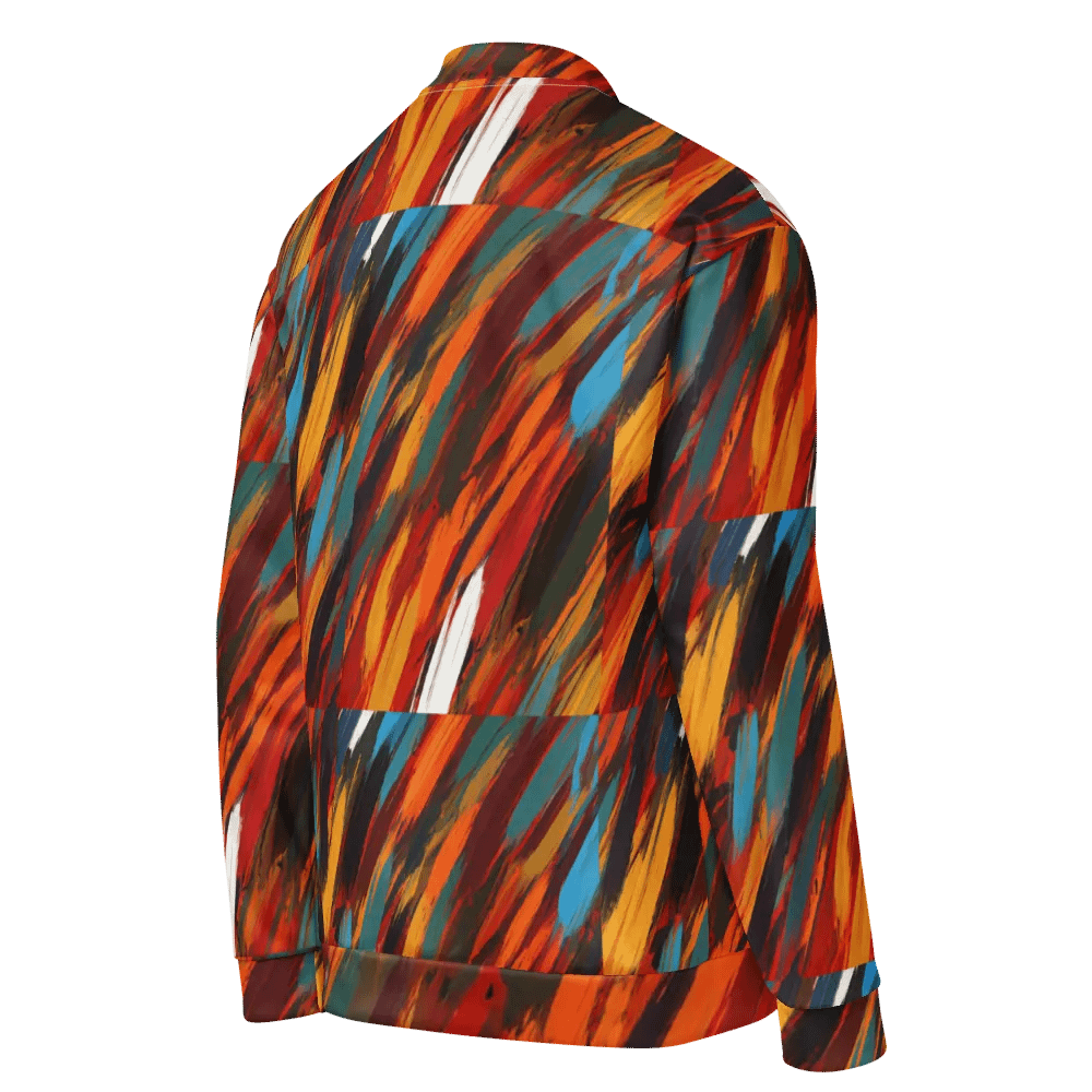 Vibrant Strokes All-Over Bomber Jacket product image (8)
