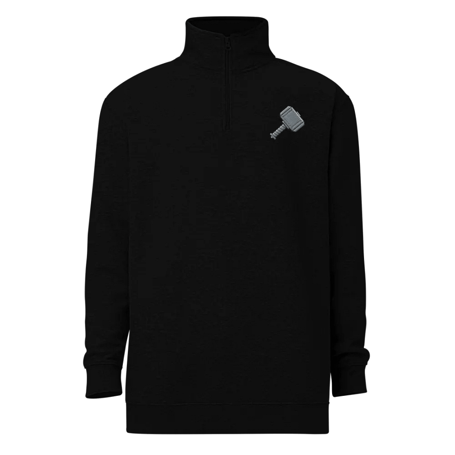 Mythical Hammer Graphic Unisex Fleece Pullover product image (1)