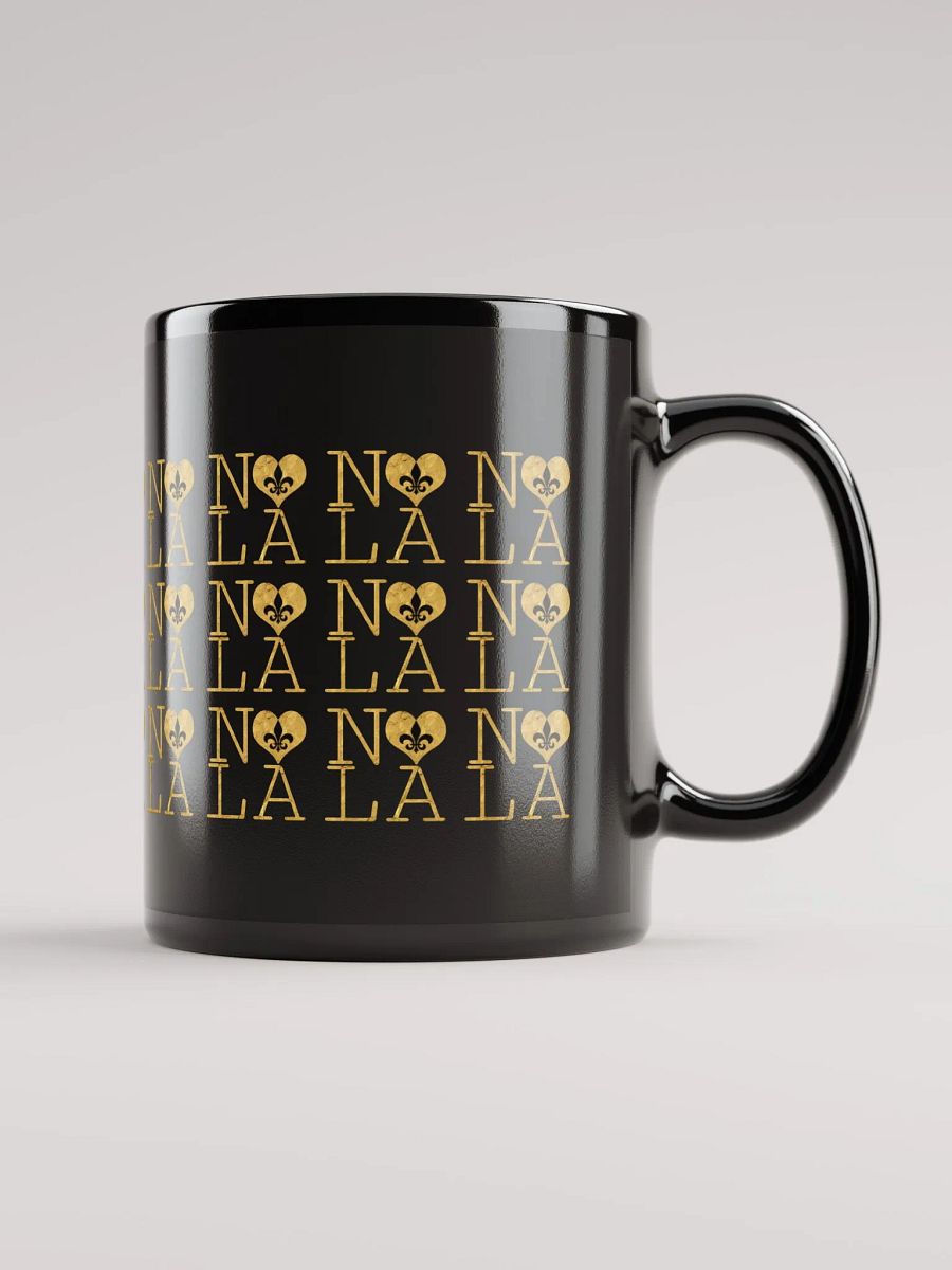 I LOVE NOLA **LEGACY MUG** (BLACK & GOLD EDITION FULL GOLD WRAP) product image (1)