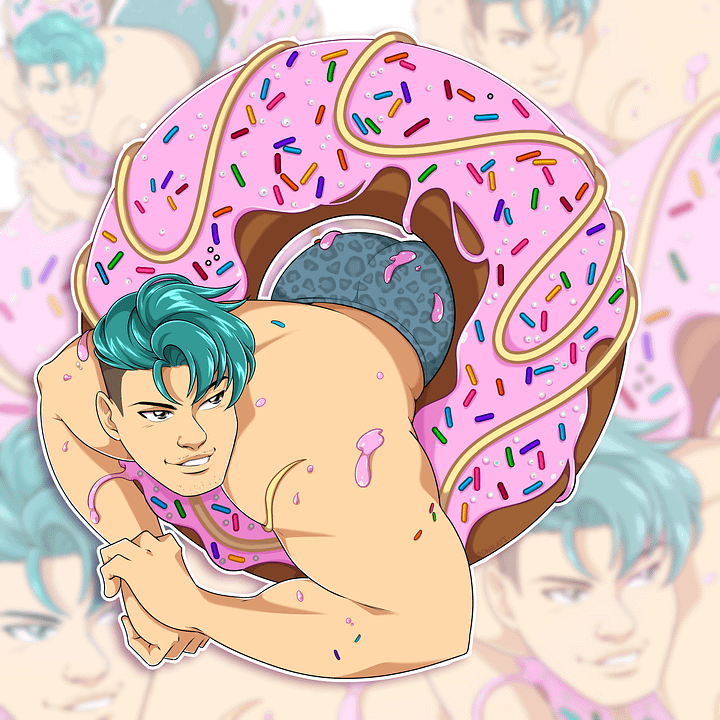 Donut Boy Print product image (1)