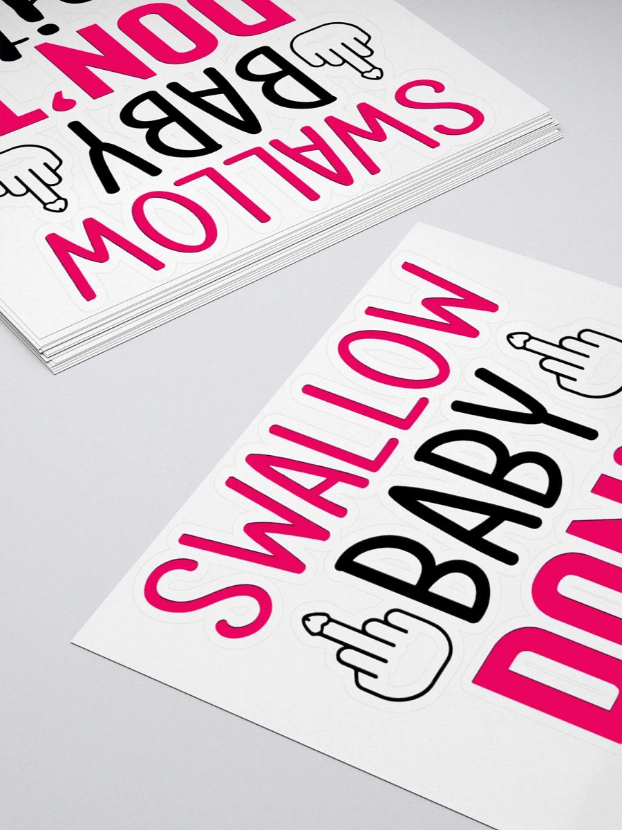 SWALLOW DONT SPIT PINK product image (11)