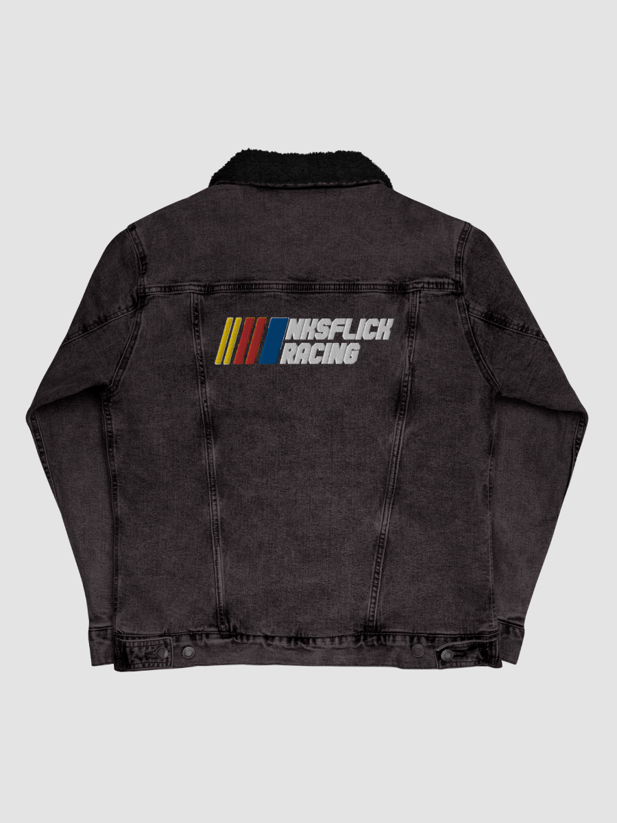 nksflick racing Unisex Sherpa Denim Jacket product image (3)