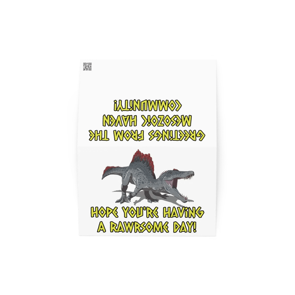 RAWR-SOME Day Greeting Card product image (8)