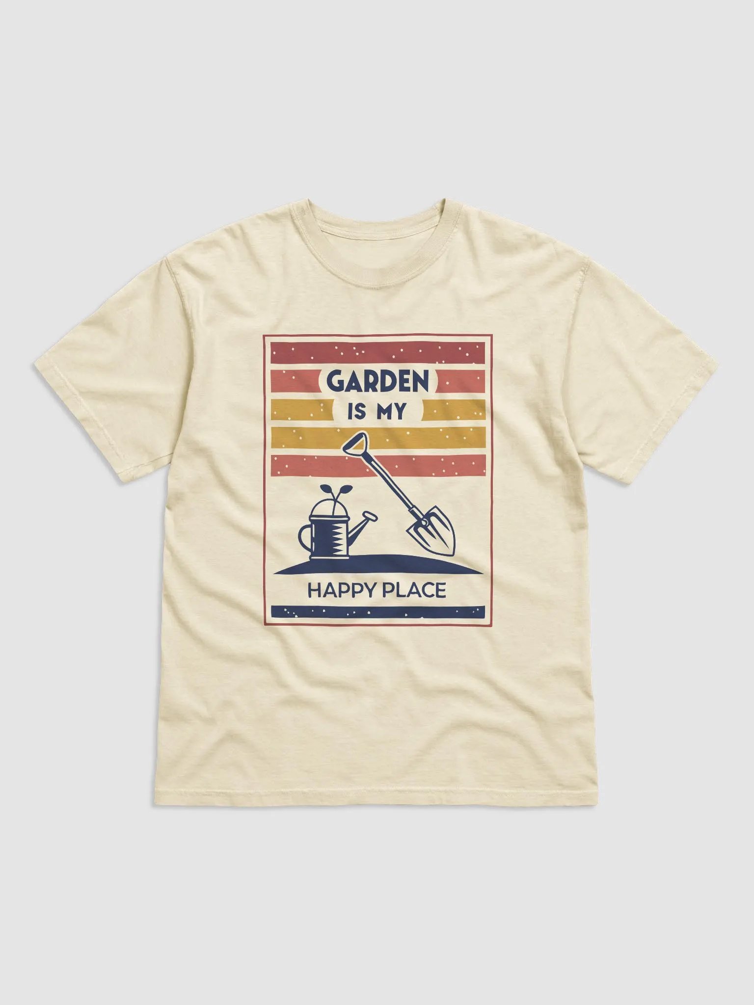 Garden is My Happy Place Vintage Garden Tee product image (2)
