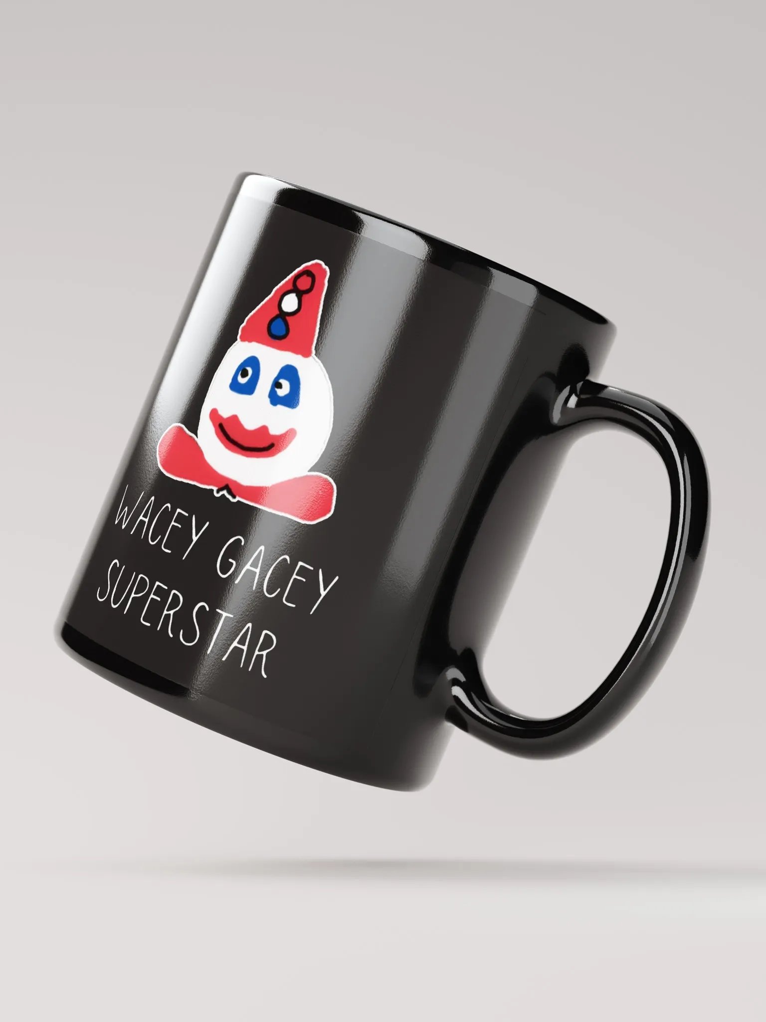 Wacey Gacey Superstar Black Mug product image (4)