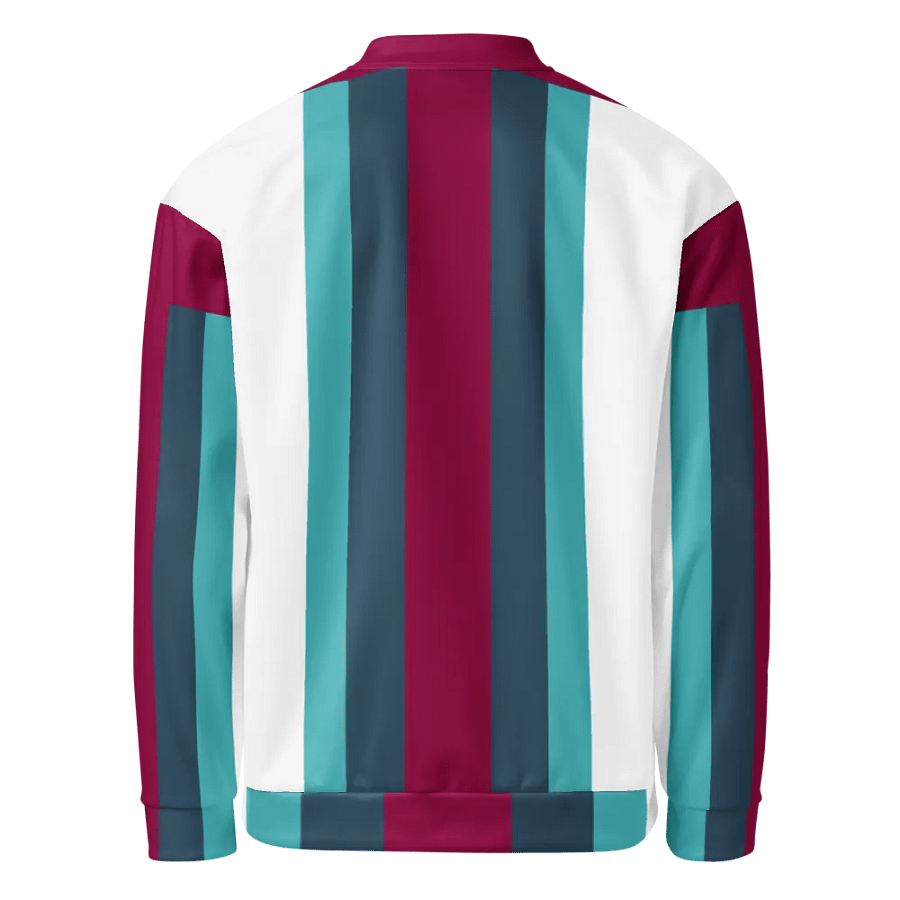 Customizable Stripes All-Over Bomber Jacket product image (8)