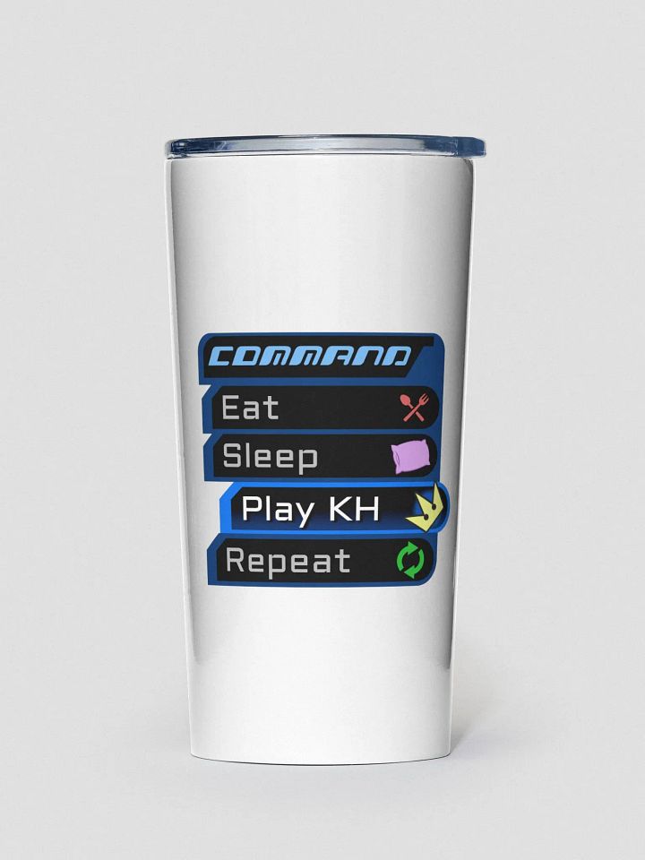 KH Command Menu 20oz Steel Tumbler product image (2)