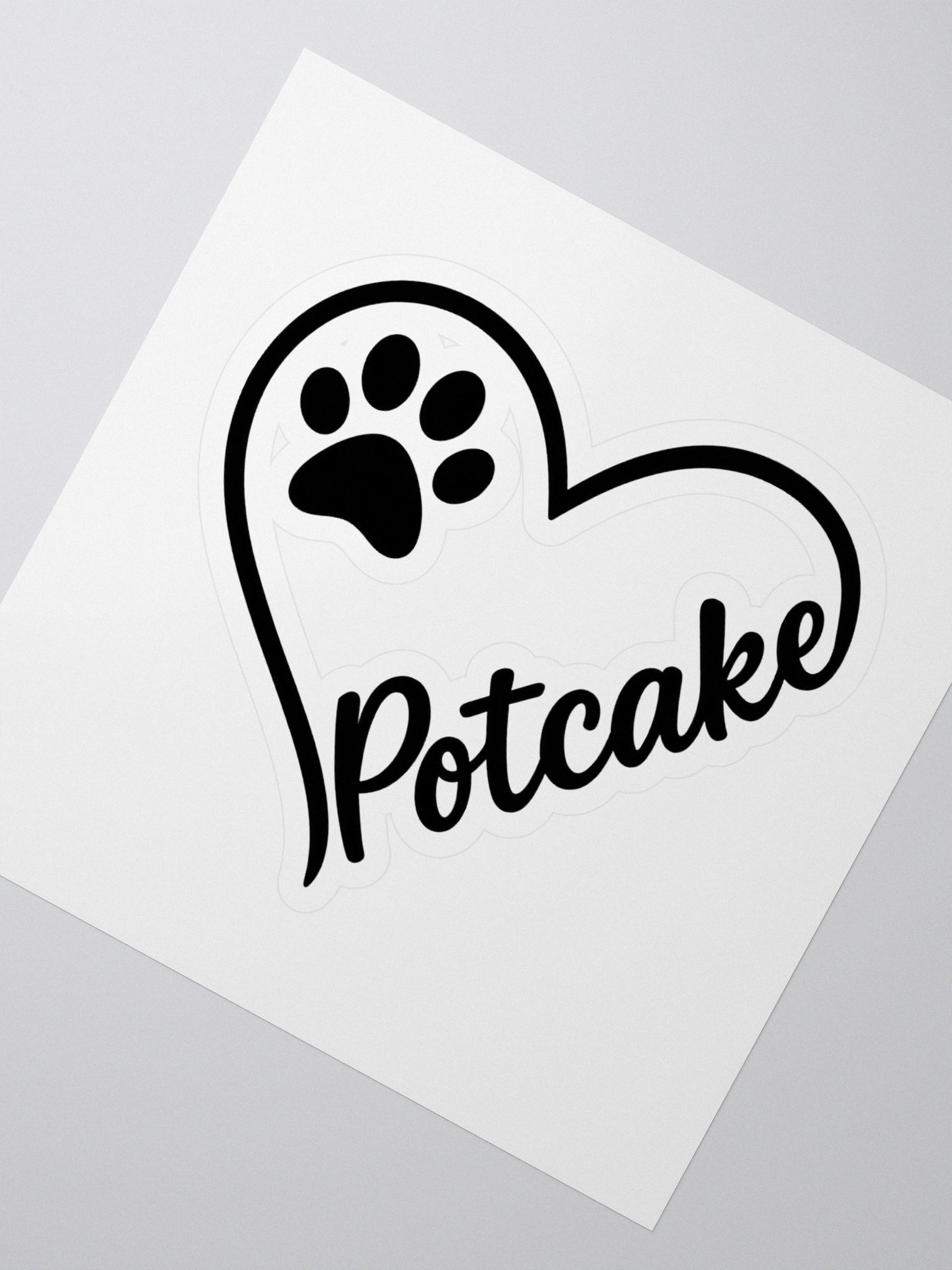 Potcake Love Sticker product image (2)
