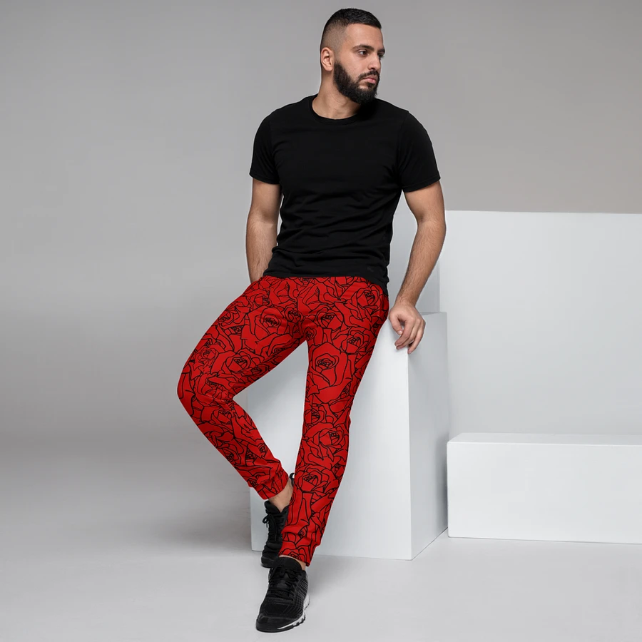 Loads of Roses · red-black joggers product image (11)