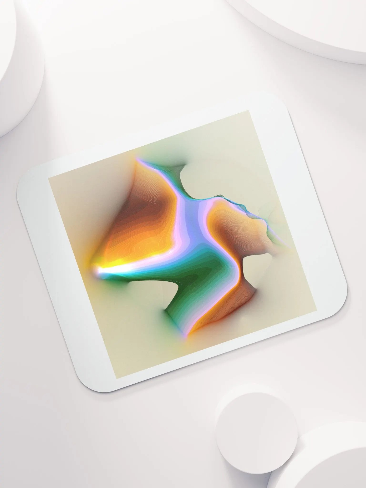 Angel Of Healing Algorithmic Art mouse pad product image (3)