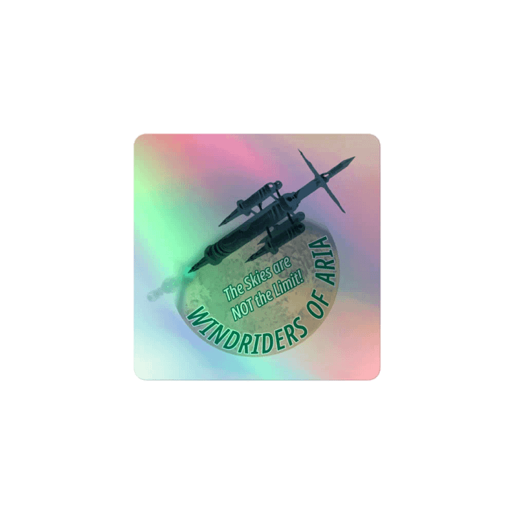 WindRiders Holographic Stickers product image (1)