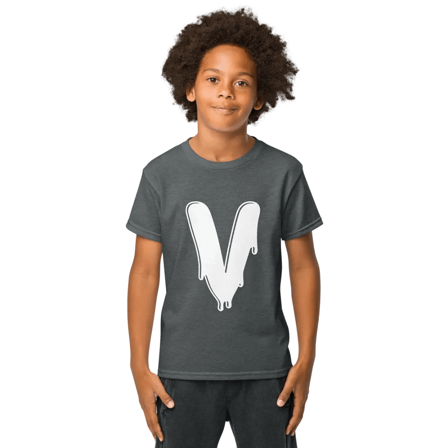 Melting Alphabet | Letter V | Youth Sports Tee product image (17)