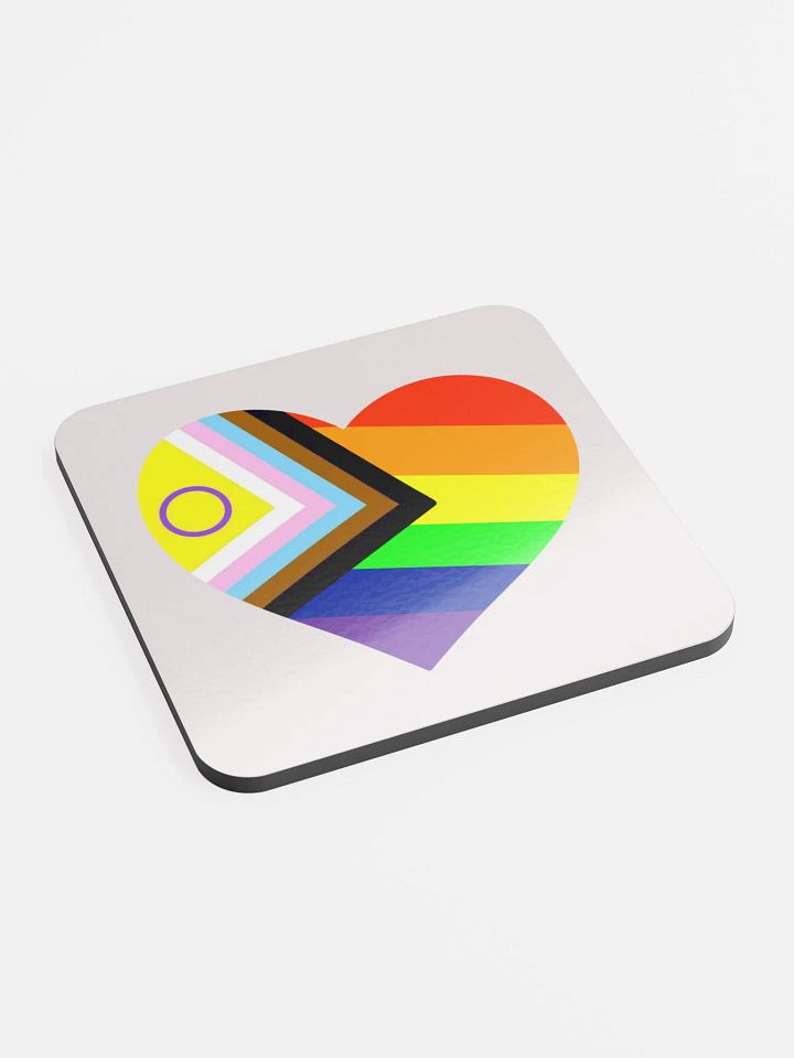 Pride Heart Coaster product image (2)