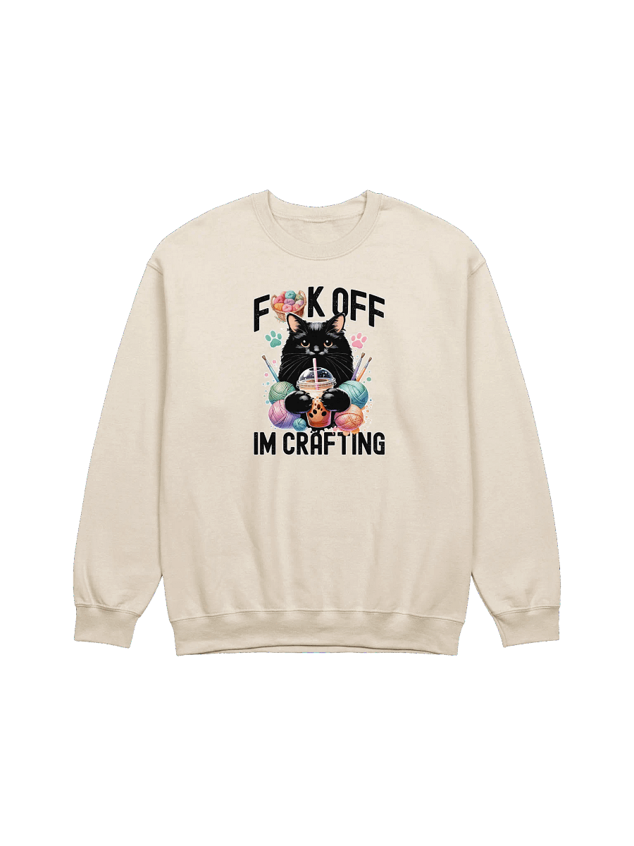 F-ck Off I'm Crafting Sweatshirt product image (4)