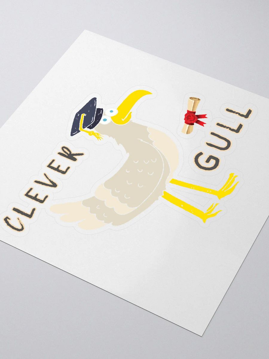 Clever Gull Graduation Sticker product image (7)
