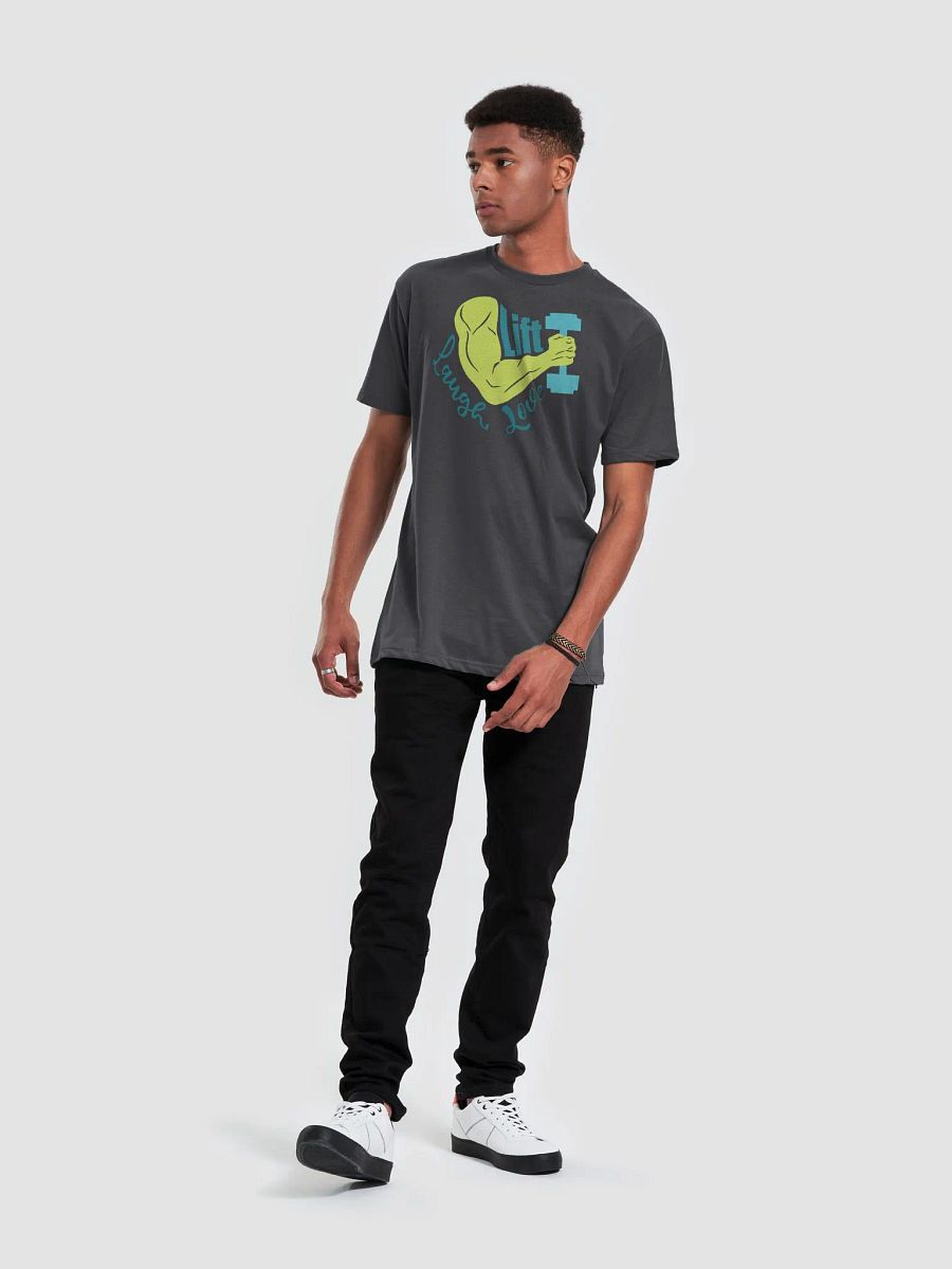Lift Laugh Love Colorful Flex Gym Tee product image (5)