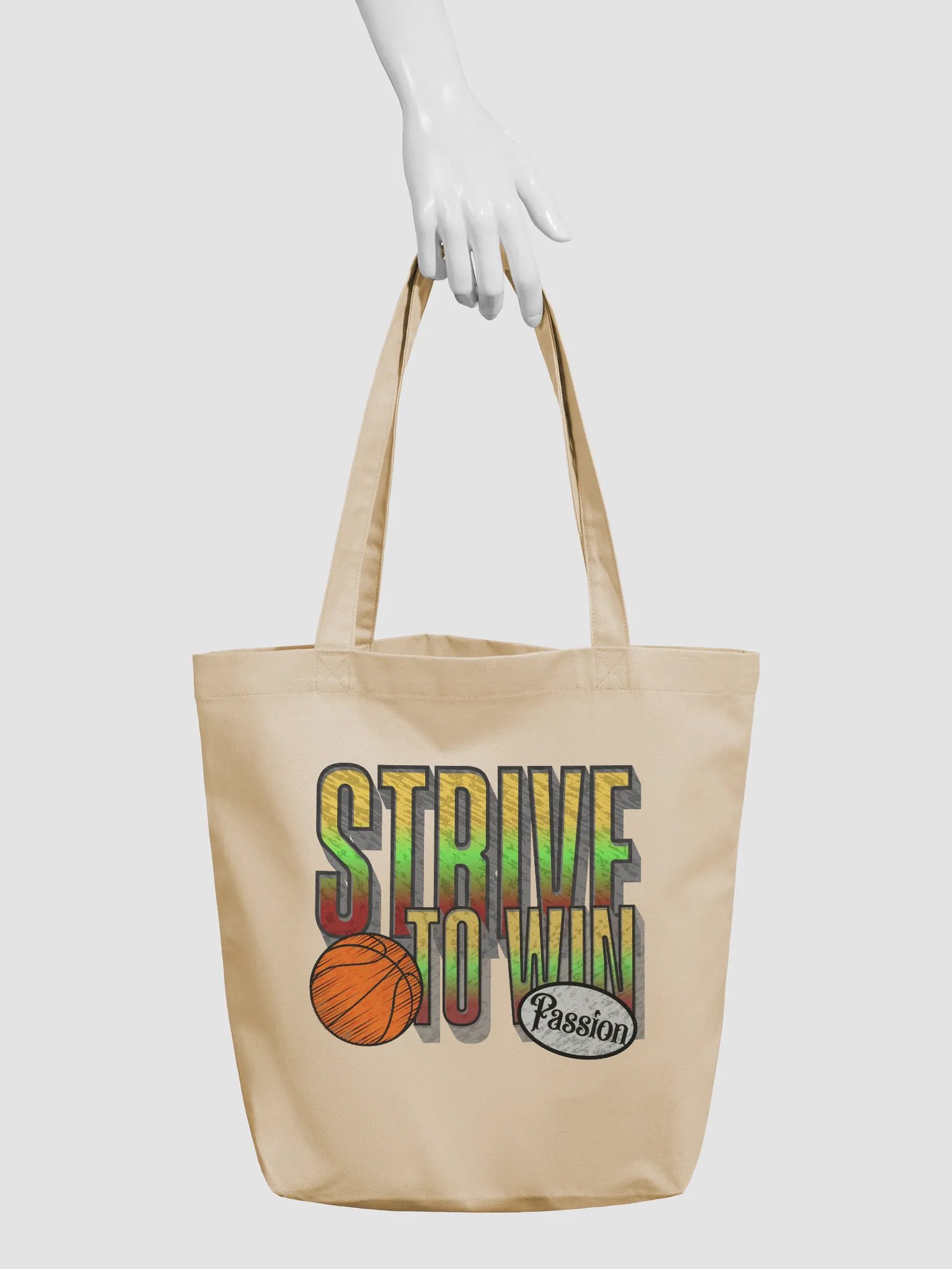 Strive To Win Basketball Passion Eco Tote product image (6)