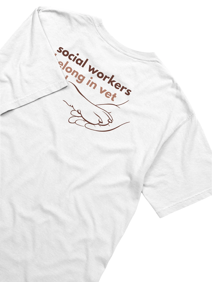 Vet Social Worker Belonging Unisex Tee product image (8)