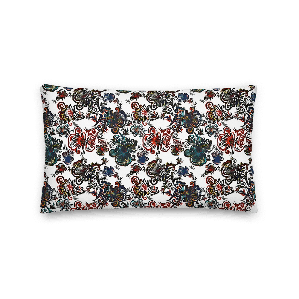 Mysterious Flowers | Premium Pillow product image (1)