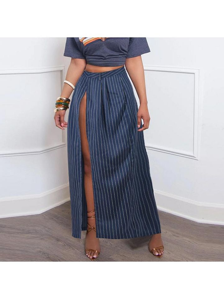 Pinstriped skirt product image (2)