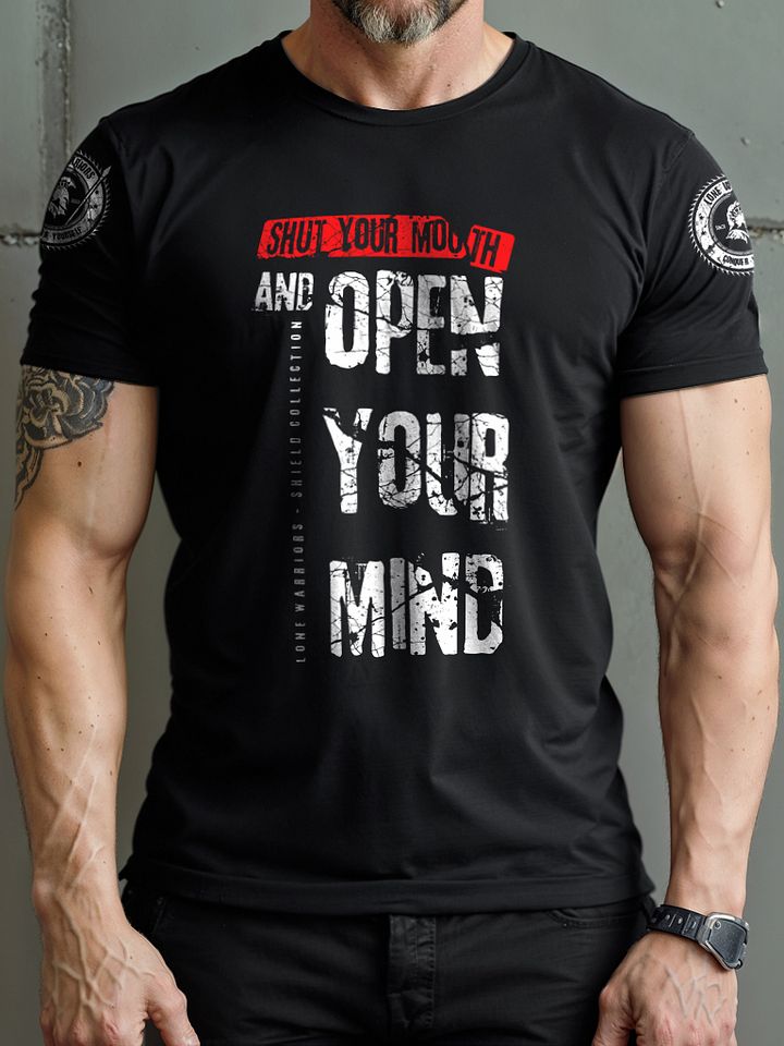 Shut your mouth and open your mind. product image (2)
