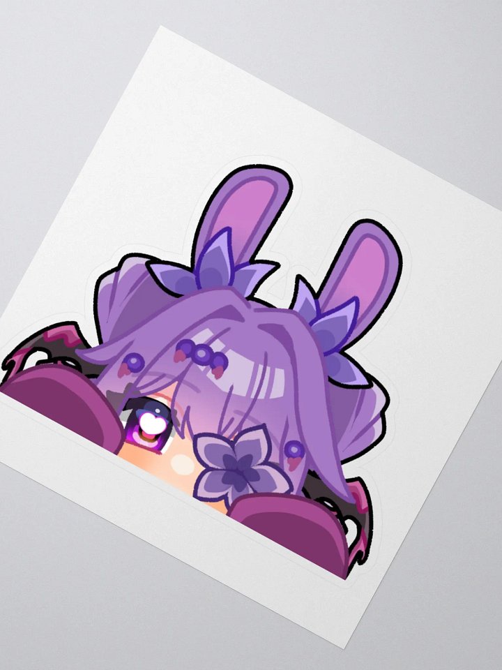 Heart Eyes Gremolin Peekaboo Sticker product image (2)