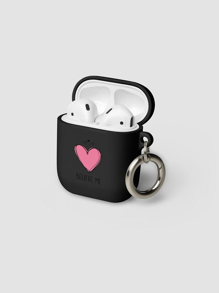 [believe me] Rubber Case for AirPods® dark product image (2)