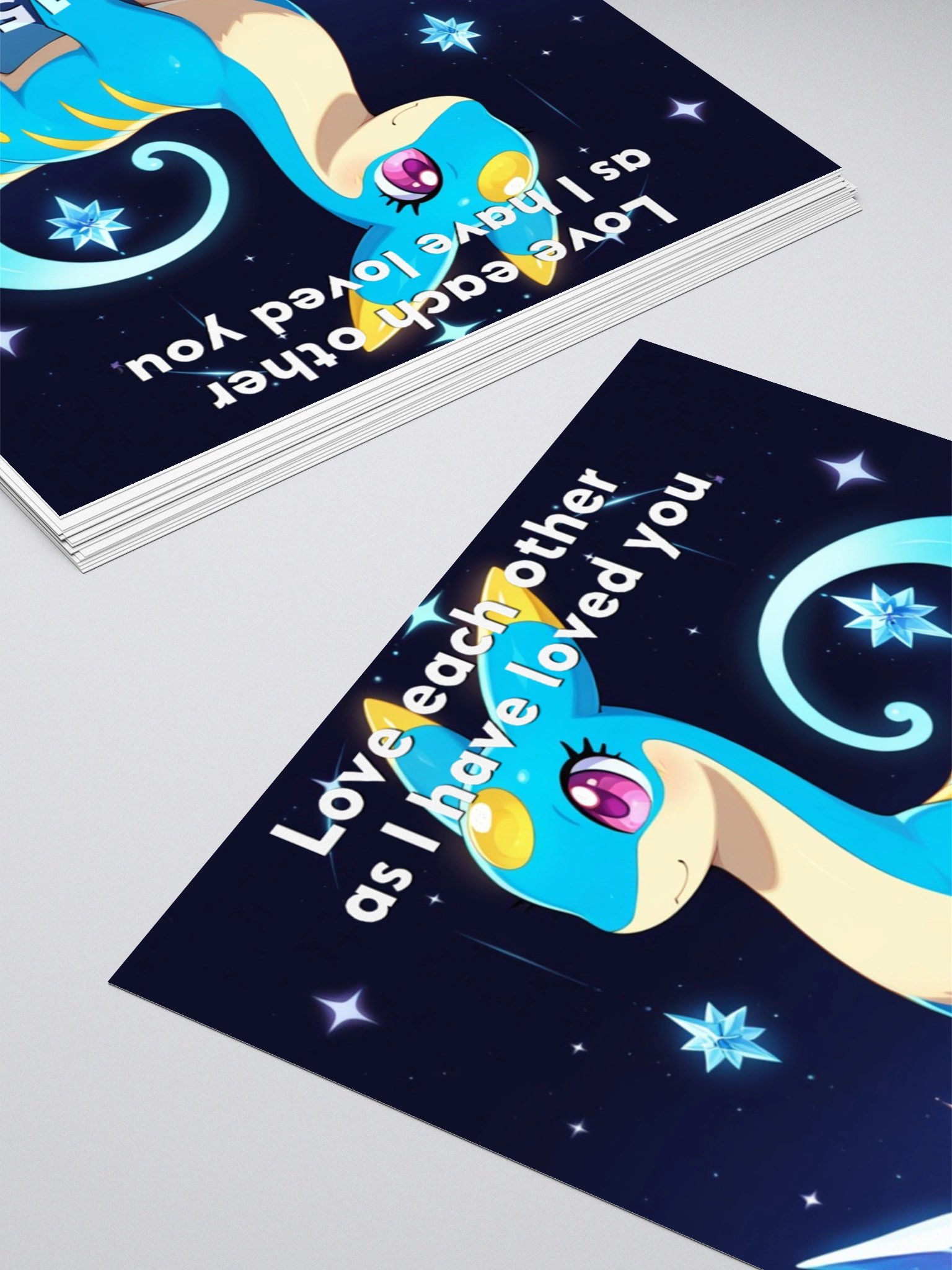 Bible Cuties Michali - Love each other as I have loved you Sticker product image (8)