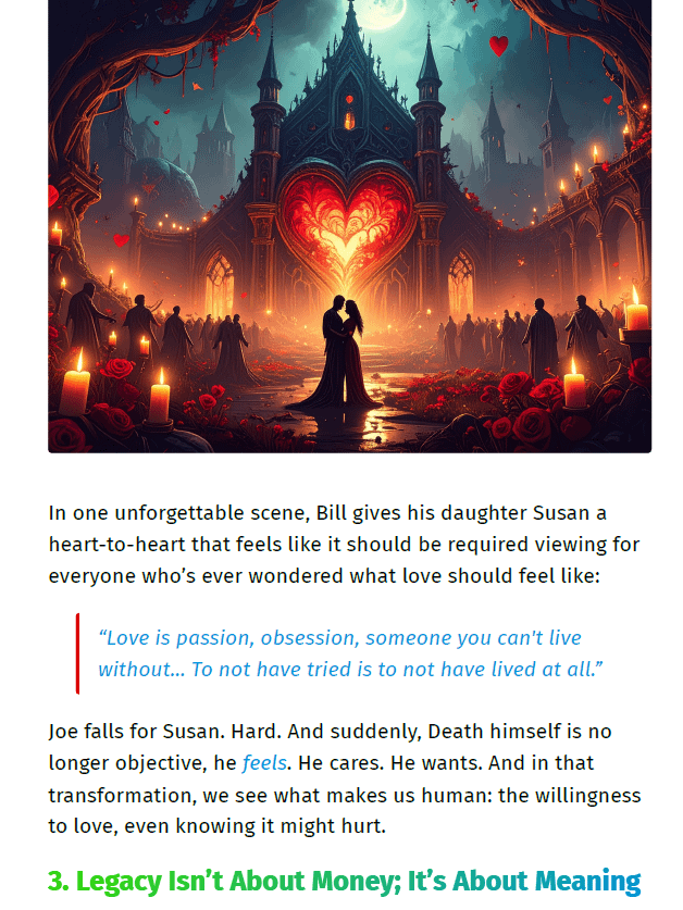 Whispers of Lightning: The Soul of Meet Joe Black product image (4)