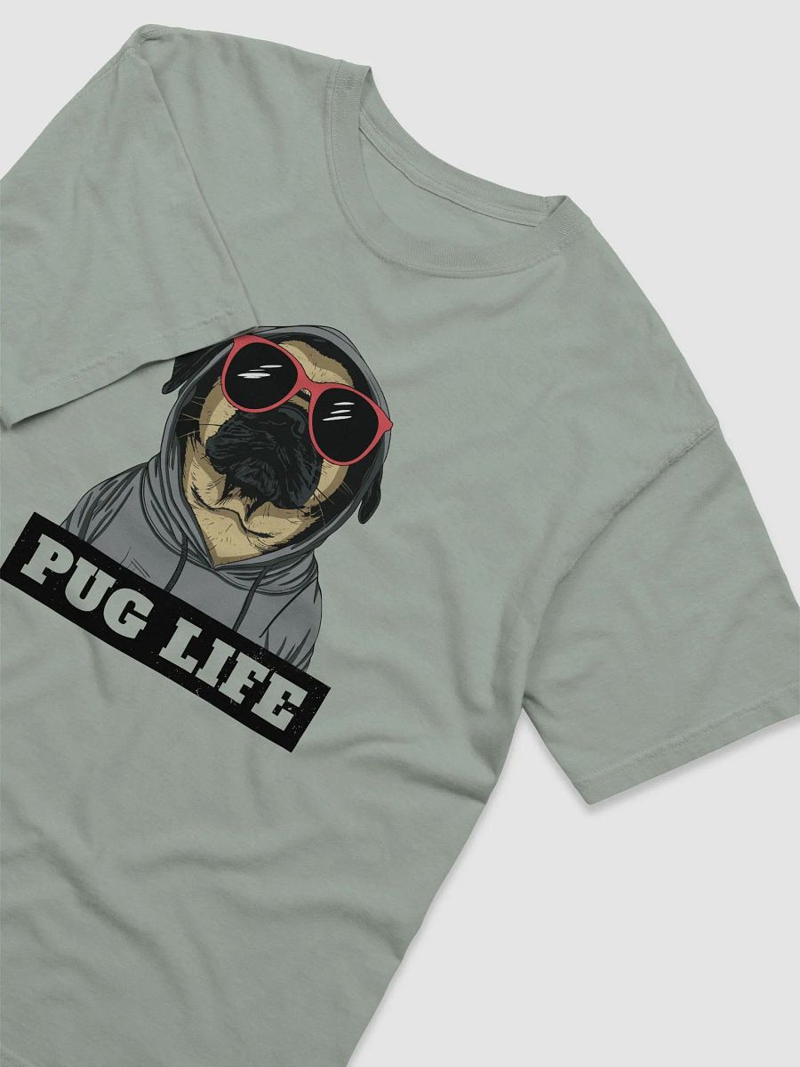 Pug Life T-Shirt | Funny Pug Wearing a Hoodie and Sunglasses T-Shirt for Pug Owners product image (6)