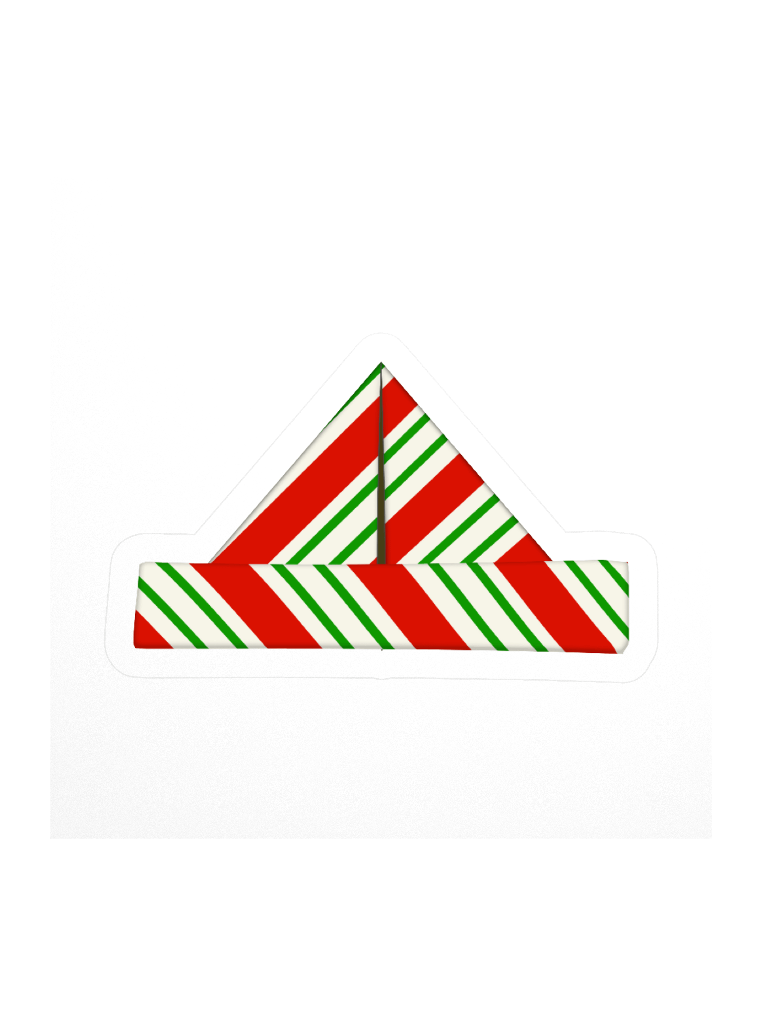Wrapping Paper Hat Sticker product image (1)