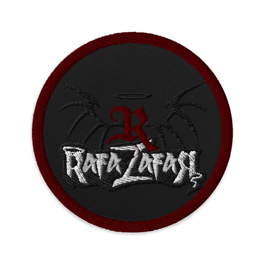 RafaZafar Logo Embroidered Patch (circle) product image (1)