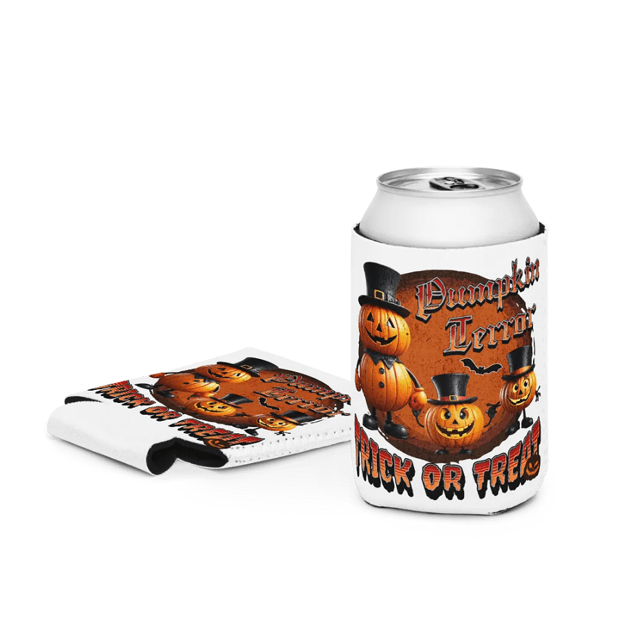 Pumpkin Terror Trick Or Treat Can Cooler product image (3)