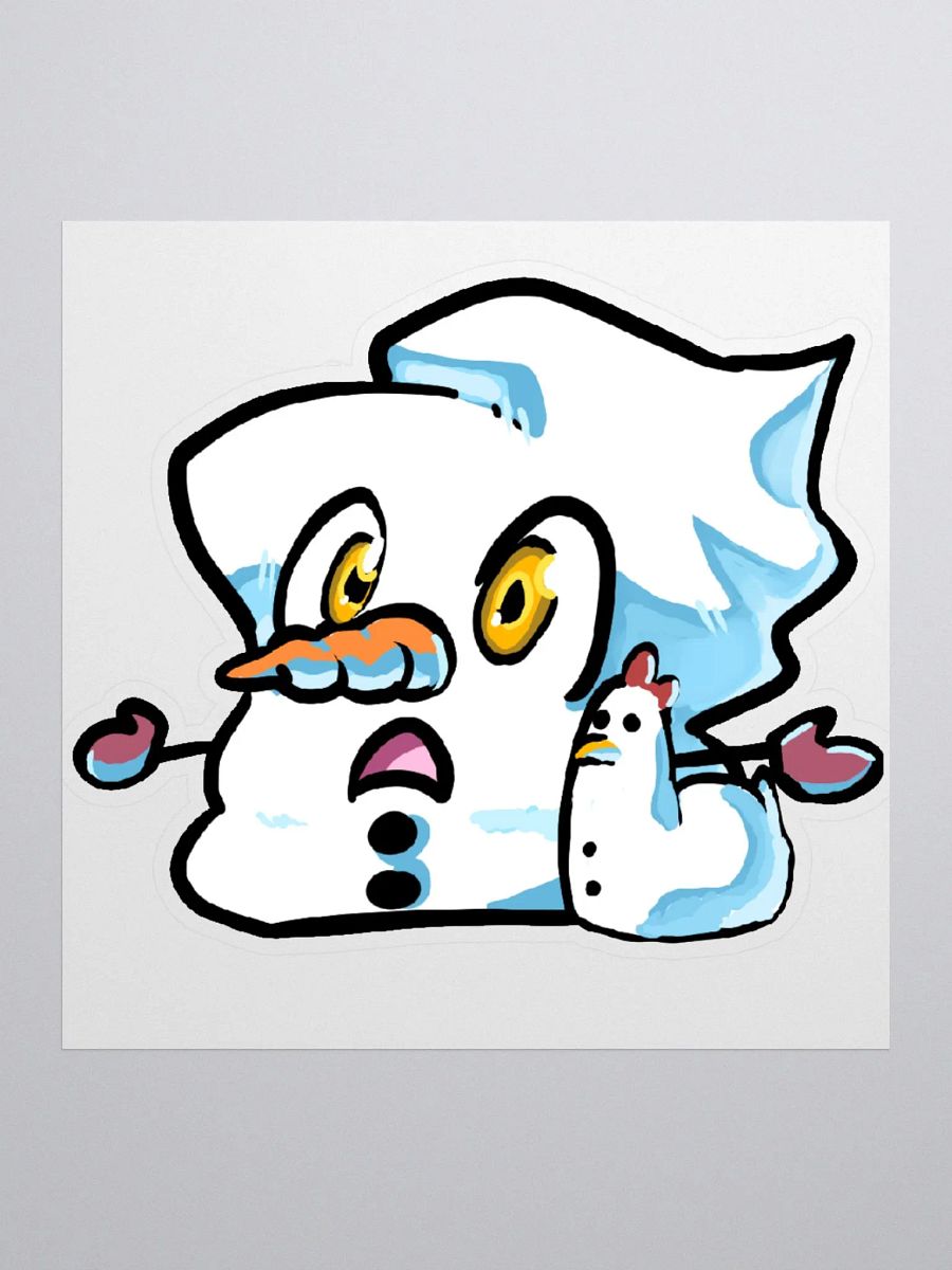 PlumBerryMuffin Snowplum Sticker product image (1)