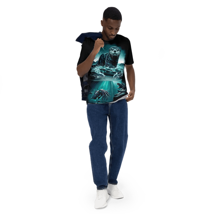 All over print Otter world T-shirt product image (7)