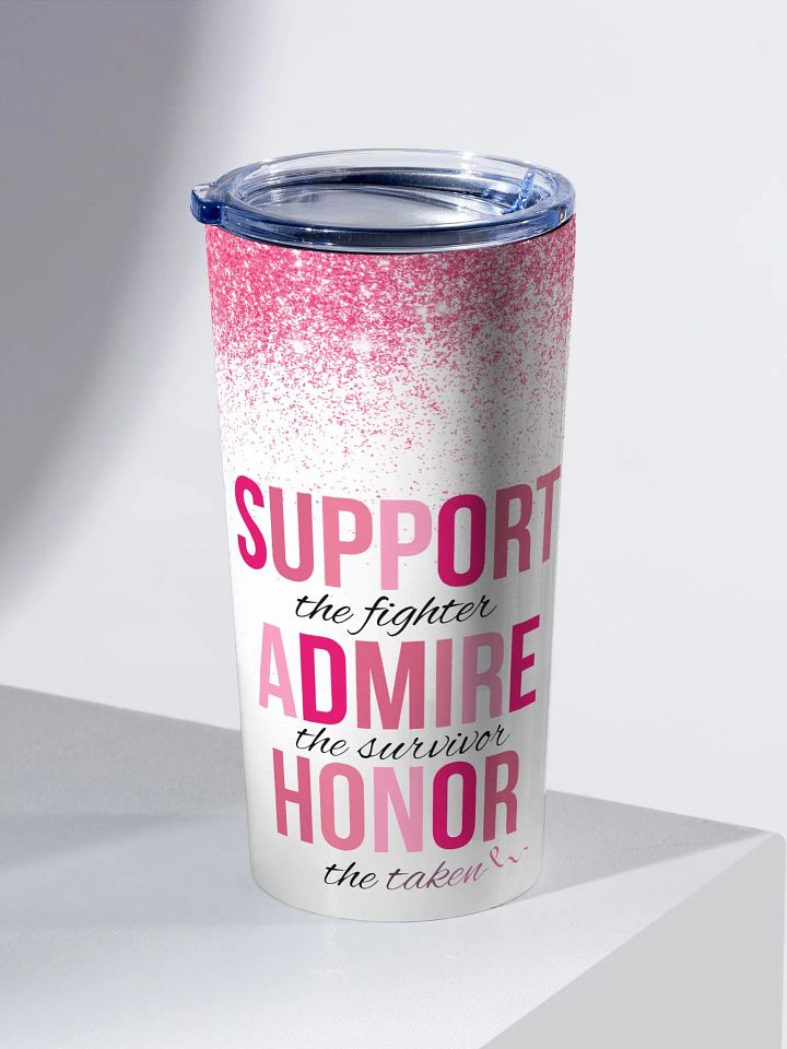 SUPPORT. ADMIRE. HONOR. Awareness Insulated Cup product image (2)