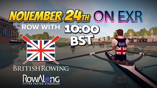 This week, I'm gatecrashing the @BritishRowing live row on the EXR app again.  10am UK Time.  Livesteamed here: 
https://yout...
