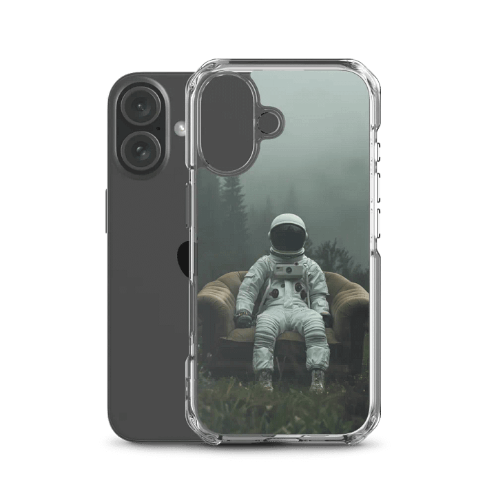 Astronaut in forest iPhone Case product image (50)