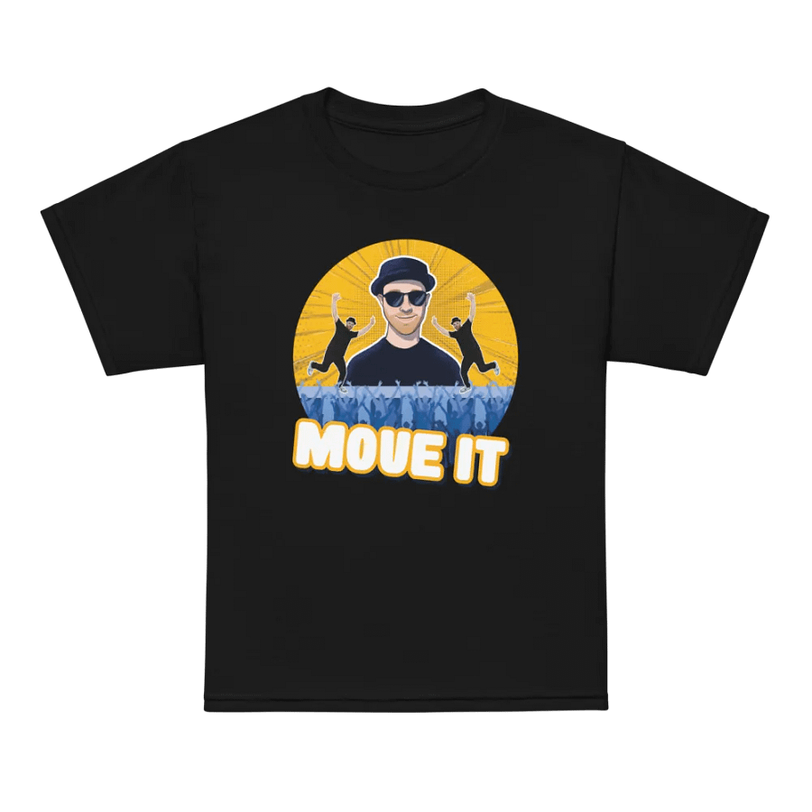"Move It" Kids T-Shirt | DJ Raphi product image (3)