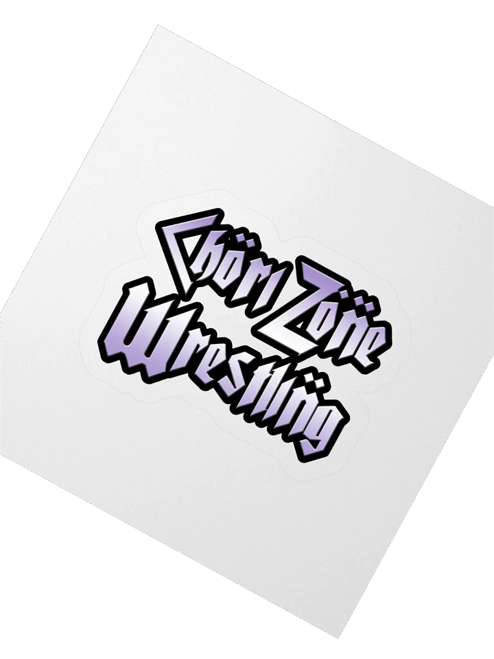 "ChoriZone Wrestling" Sticker product image (2)